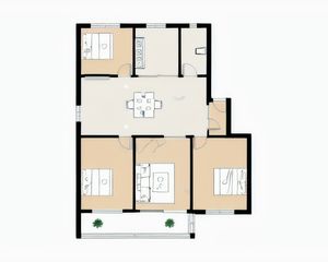 复兴新村3室2厅南