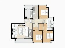 前排横厅晶耀正3房+C位地段华2加持+与惠灵顿为邻