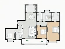 新出华润悦府 204平精装四房带地暖 好楼层 诚心出