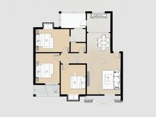 金兰小区加装三房双卫,朝向好,位置好,拎包入住。