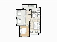 莲花湖中迪广场精装三房出售,有钥匙