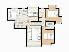 耀江花园3室南朝向980.00万元/套出售