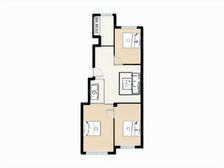 东方御景 3室1厅 南 北