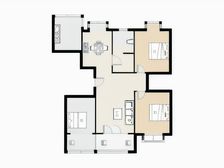 苏建花园城 电梯凤凰层 自住精装 有车库车位