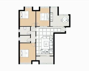 未来景城精装修三房楼层好户型好拎包入住