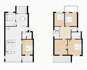 平台直选(看好房) 洞江航城 复式大面积 带车库