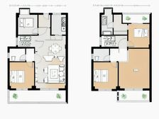 海晟别墅,有花园有车位带地下园,环境好,南北阳台