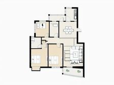 丰和新城南苑 地铁口 江景精装通透3房 房子保养的好.