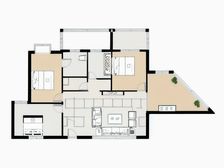 亚太名苑 3室1厅 东 北