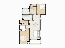此房户型方正采光一天到晚看房方便。