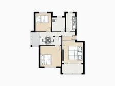 边套两房+精装自住+位置地段好