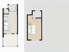 朝阳新城世茂大观一期南苑 带前后院子 两层地下室