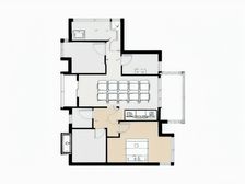 富盈WO城 3室2厅 东南