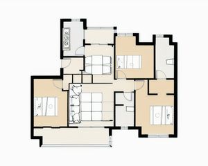 中旅名门府 3室1厅 南