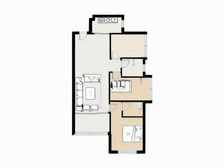 江山花园精装三房 保养好 视野很好无暗房大阳台