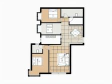 业主诚心出售水岸文园 精装修 三室 河景