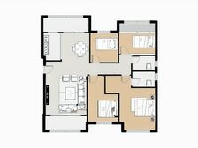 双福新区洋房业主诚售 带大花园