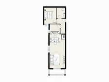 文体路甲3号院2室1厅南