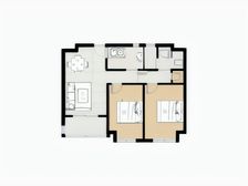 新出:85平好楼层,高配装修,仅有契税,看房方便!