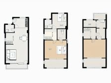 朝阳新城世茂大观一期南苑 上下五层 前后院子 诚心卖
