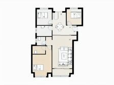 央企开发 洋房社区 好楼层 大三房