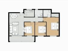 阳光盈城 新装修 135平双卫 带车位储藏室 诚心出售