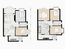 翰林景园 四房带露台 业主诚心出售