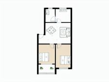 房子 视野好采光佳,户型通透 ,配套齐全 地铁口