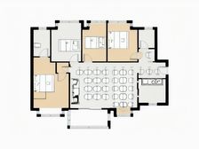 CBD万象府精装四房,高楼层拎包入住。