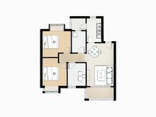 恒大精装南北3房出售,业主诚心卖,随时看房