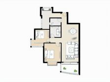 红谷滩 地铁口 小三房 采光无挡