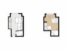 通燃气公寓 马陆 · 骏丰玲珑坊1室 · 1厅