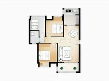 竑鼎福第 精装修三房 通透端户 看房方便