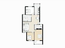 毛坯房!位置佳,得房率高!交通便利1