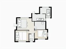 生态家园 3室2厅 东南