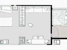 精装一室一厅 装修好采光好低总价