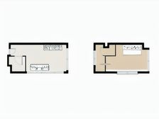 封闭小区 复式一房一厅 交通便利 户型方正