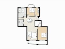 徐家汇花园一期小高层,一梯两户,南北板式,诚心出售i