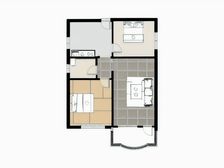 银菊花园,三房一厅2卫,采光好,视野宽阔