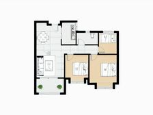 精装新房 户型方正 朝南阳光充足 环境优美