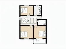 新上护城河边上 宝城小区 西边户三房 带独立自行车库