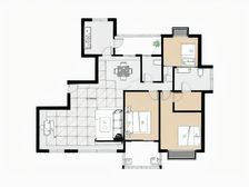 双湖湾精装4房,保养新,两梯一户,前排无遮挡免个税