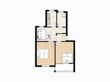 银花苑两室四楼温馨精装修好房急售房东很诚心出售