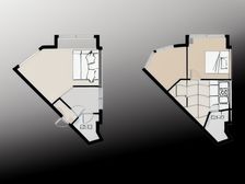 新上复式,看房随时,两房户型,交通便利