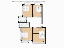 蔚蓝海岸精装修未住三室全明不临街