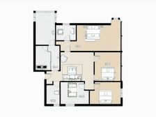 渝高花园 3室2厅 南