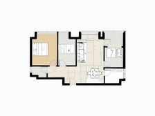 此房楼层好,看花园,采光视野好