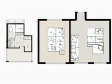 临河双拼 户型正气 业主诚意出售 钥匙房看房方便