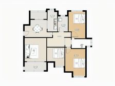 电梯复式,毛坯有露台,地理位置优越,看房有钥匙