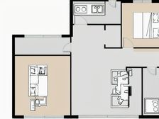 水岸新城小区联排别墅,证件满两年无贷款,看房方便